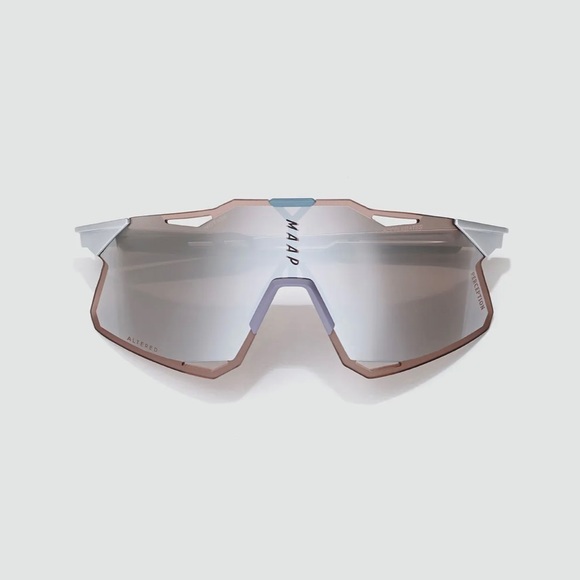 BNIB MAAP x 100% Hypercraft - Silver Cycling Glasses - Picture 4 of 16